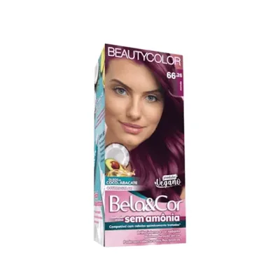 Tintura Beauty Color Bela&Cor Sem Amônia 66.26 Marsala preço